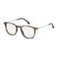 Carrera 156/V Progressive Prescription Eyeglasses CA156V-0555-4920 - Light Havana Black Frame, Lens Diameter 49mm, Distance Between Lenses 20mm
