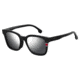 Carrera 185/F/S Sunglasses CA185FS-0003-T4-5321 - Matte Black Frame, Silver Mirror Lenses, Lens Diameter 53mm, Distance Between Lenses 21mm