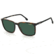 Carrera 259/S Sunglasses, Dark Havana Frame, Green Lens, 716736361208