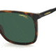Carrera 259/S Sunglasses, Dark Havana Frame, Green Lens, 716736361208