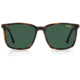 Carrera 259/S Sunglasses, Dark Havana Frame, Green Lens, 716736361208