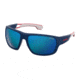 Carrera 4006/S Progressive Prescription Sunglasses CA4006S-0RCT-Z0-6317 - Frame Color Matte Blue, Lens Diameter 63 mm