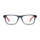 Carrera 4401 Eyeglass Frames CA4401-0HBE-5316 - Gray Black Red Frame, Lens Diameter 53mm, Distance Between Lenses 16mm