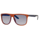 Carrera 5013/S Single Vision Prescription Sunglasses CA5013S-08QW-DK-5816 - Lens Diameter 58 mm, Frame Color Orange Iridt Blue
