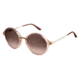 Carrera 5031/S Sunglasses CA5031S-0QW1-NH-5221 - Pink Gold Frame, Brown Mirror Gold Lenses, Lens Diameter 52mm, Distance Between Lenses 21mm