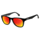 Carrera 5038/S Single Vision Prescription Sunglasses CA5038S-0PPR-UZ-5122 - Lens Diameter 51 mm, Frame Color Black Metalized