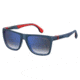 Carrera 5047/S Progressive Prescription Sunglasses CA5047S-0IPQ-KM-5617 - Lens Diameter 56 mm, Frame Color Matte Bl Blue