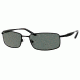 Carrera 505/S Progressive Prescription Sunglasses CA505S-91TP-RC-5918 - Frame Color Black Semi Shiny, Lens Diameter 59 mm