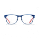 Carrera 5526 Eyeglass Frames CA5526-0LSW-5417 - Blue Frame, Lens Diameter 54mm, Distance Between Lenses 17mm