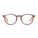 Carrera 5531 Eyeglass Frames CA5531-0HAD-4820 - Brown Black Orange Frame, Lens Diameter 48mm, Distance Between Lenses 20mm