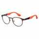 Carrera 5531 Eyeglass Frames CA5531-0HAD-4820 - Brown Black Orange Frame, Lens Diameter 48mm, Distance Between Lenses 20mm