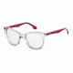 Carrera 5545/V Progressive Prescription Eyeglasses CA5545V-03DV-5218 - Crystal Pink Frame, Lens Diameter 52mm, Distance Between Lenses 18mm
