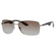 Carrera 6005/S Sunglasses CA6005S-0BWR-LA-6314 - Matte Ruthenium Frame, Brown Polarized Lenses, Lens Diameter 63mm, Distance Between Lenses 14mm