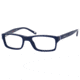 Carrera 6211 Progressive Prescription Eyeglasses CA6211-0OGO-4517 - Blue / Black White / Blue Frame, Lens Diameter 45mm, Distance Between Lenses 17mm