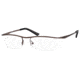 Carrera 7538 Eyeglass Frames CA7538-01E8-5218 - Brown Semi Shiny Frame, Lens Diameter 52mm, Distance Between Lenses 18mm