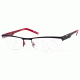 Carrera 7567 Eyeglass Frames CA7567-0IAM-5319 - Black Red Frame, Lens Diameter 53mm, Distance Between Lenses 19mm