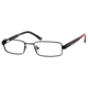 Carrera 7587 Single Vision Prescription Eyeglasses CA7587-0003-4517 - Black Frame, Lens Diameter 45mm, Distance Between Lenses 17mm