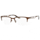 Carrera 7601 Eyeglass Frames CA7601-05BZ-5218 - Matte Chocolate Frame, Lens Diameter 52mm, Distance Between Lenses 18mm