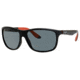 Carrera 8001/S Single Vision Prescription Sunglasses CA8001S-00VH-Y2-6116 - Lens Diameter 61 mm, Frame Color Rubber Black