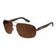 Carrera 8003/S Single Vision Prescription Sunglasses CA8003S-00RP-U8-6216 - Frame Color Semi Matte Brown, Lens Diameter 62 mm