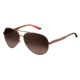 Carrera 8010/S Single Vision Prescription Sunglasses CA8010S-0NLX-LA-5912 - Lens Diameter 59 mm, Frame Color Semi Matte Atte Brown