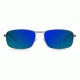 Carrera 8012/S Sunglasses CA8012S-0R80-5Z-6017 - Semi Matte Dark Ruthenium Frame, Gray Mlt Green Lenses, Lens Diameter 60mm, Distance Between Lenses 17mm