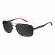 Carrera 8014/S Single Vision Prescription Sunglasses CA8014S-0003-M9-6114 - Frame Color Matte Black, Lens Diameter 61 mm