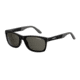 Carrera 8021/S Sunglasses CA8021S-0D28-NR-5617 - Shiny Black Frame, Brown Gray Lenses, Lens Diameter 56mm, Distance Between Lenses 17mm