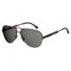 Carrera 8030/S Progressive Prescription Sunglasses CA8030S-0003-M9-6215 - Frame Color Matte Black, Lens Diameter 62 mm