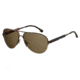Carrera 8030/S Progressive Prescription Sunglasses CA8030S-0VZH-SP-6215 - Lens Diameter 62 mm, Frame Color Matte Bronze