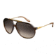 Carrera 82/S Single Vision Prescription Sunglasses CA82S-00KX-LA-6411 - Lens Diameter 64 mm, Frame Color Transparent Brown
