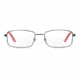 Carrera 8812 Eyeglass Frames CA8812-0R80-5518 - Semi Matte Dark Ruthenium Frame, Lens Diameter 55mm, Distance Between Lenses 18mm
