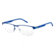 Carrera 8817 Progressive Prescription Eyeglasses CA8817-0PNG-5617 - Matte Blue Frame, Lens Diameter 56mm, Distance Between Lenses 17mm