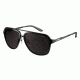 Carrera 97/S Single Vision Prescription Sunglasses CA97S-0GVB-NR-5716 - Frame Color Shiny Black / Black, Lens Diameter 57 mm