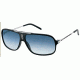 Carrera Cool Sunglasses - Black / Palladium Frame, Gray Polarized Lenses COOLS0CSARA