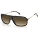 Carrera Cool65 Sunglasses, Black Frame, Brown Gradient Lens, 716736361758