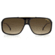 Carrera Cool65 Sunglasses, Black Frame, Brown Gradient Lens, 716736361758