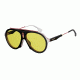 Carrera Flag Progressive Prescription Sunglasses FLAGS-0GUU-HO-5716 - Lens Diameter 57 mm, Frame Color Black-Burgundy