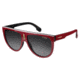 Carrera Flagtop/S Progressive Prescription Sunglasses FLAGTOPS-00A4-9O-6015 - Frame Color Red Black, Lens Diameter 60 mm