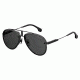 Carrera Glory Sunglasses GLORYS-0003-2K-5817 - Matte Black Frame, Gray Ar Lenses, Lens Diameter 58mm, Distance Between Lenses 17mm