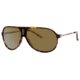 Carrera Hot/S Single Vision Prescription Sunglasses HOTS-0C03-VP-6411 - Lens Diameter 64 mm, Frame Color Green Havana / Silver