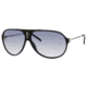 Carrera Hot/S Single Vision Prescription Sunglasses HOTS-0CSA-1P-6411 - Lens Diameter 64 mm, Frame Color Black / Palladium