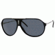 Carrera Hot/S Single Vision Prescription Sunglasses HOTS-0CSA-RA-6411 - Lens Diameter 64 mm, Frame Color Black / Palladium