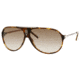 Carrera Hot/S Single Vision Prescription Sunglasses HOTS-0C03-02-6411 - Lens Diameter 64 mm, Frame Color Green Havana / Silver