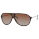 Carrera Hot/P/S Single Vision Prescription Sunglasses HOTPS-0YKX-RW-6411 - Lens Diameter 64 mm, Frame Color Havana Blue Gold