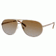 Carrera Master 2/P/S Sunglasses MASTE2PS-MLHP-RW-6112 - Shiny Gold Frame, Brown Shaded Polarized Lenses, Lens Diameter 61mm, Distance Between Lenses 12mm