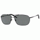 Carrera Overdrive/S Sunglasses OVERDS-91TP-RC-6014 - Matte Black Frame, Green Polarized Lenses, Lens Diameter 60mm, Distance Between Lenses 14mm
