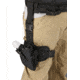 Carry All Tactical Drop Leg Holster, Black Ballistic Nylon Construction With Metal And Composite Hardware, Fits Most Standard Pistols, Includes Adjustable Strap And Leg Harness, P0165