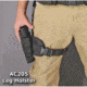 Carry All Tactical Drop Leg Holster, Black Ballistic Nylon Construction With Metal And Composite Hardware, Fits Most Standard Pistols, Includes Adjustable Strap And Leg Harness, P0165