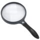 Carson 5in Soft-Grip Magnifier, 2x with 11.5x spot Lens and Case